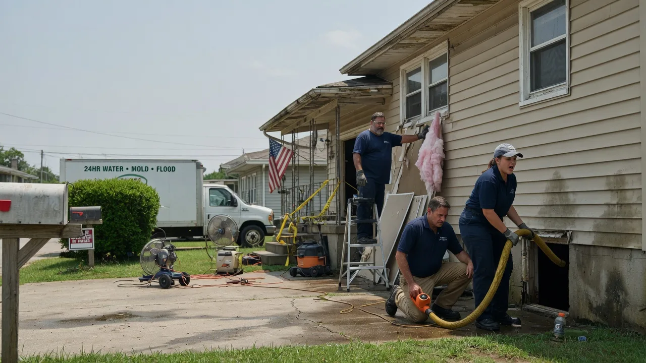 Water Damage Repair in New Johnsonville, TN near me